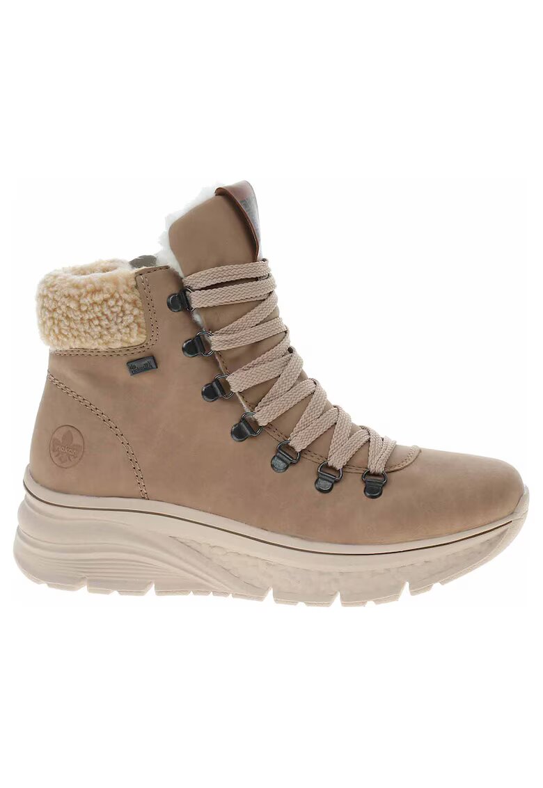 Rieker Botine dama 48034-20 - Sintetic - Bej