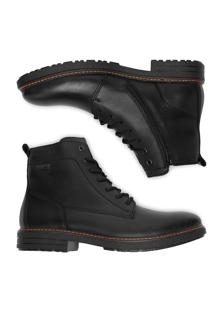 Rieker Ghete barbati - model 33143-00 - piele naturala - negru