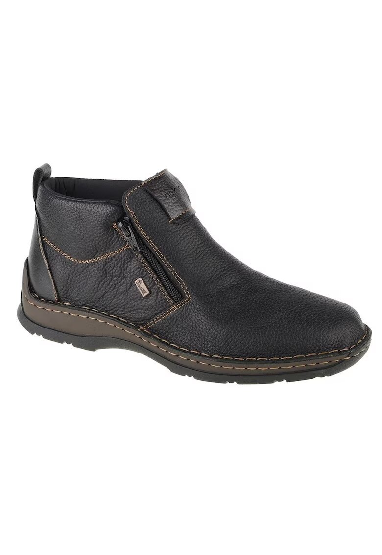 Rieker Ghete barbati piele naturala - maro - 0539800