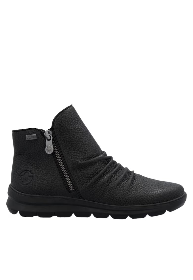 Rieker Ghete casual - dama - Z0056-00 negru - piele naturala - Negru