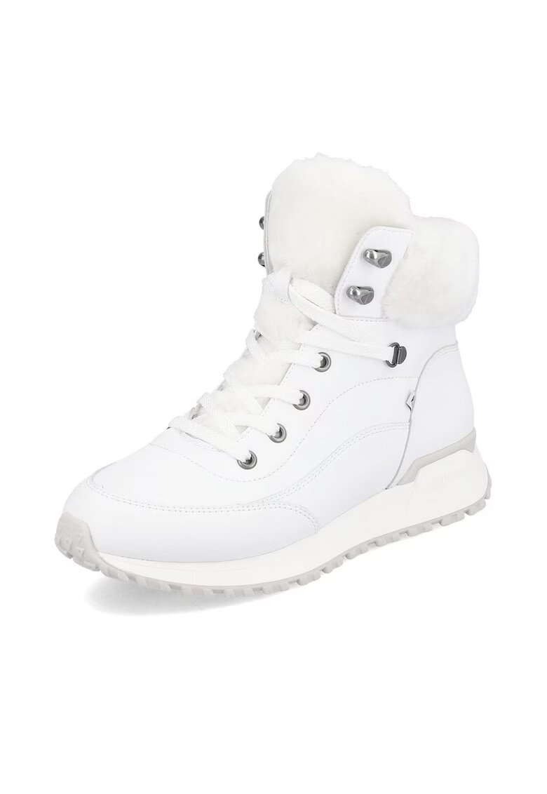 Rieker Ghete dama Evolution - piele naturala - alb - Alb