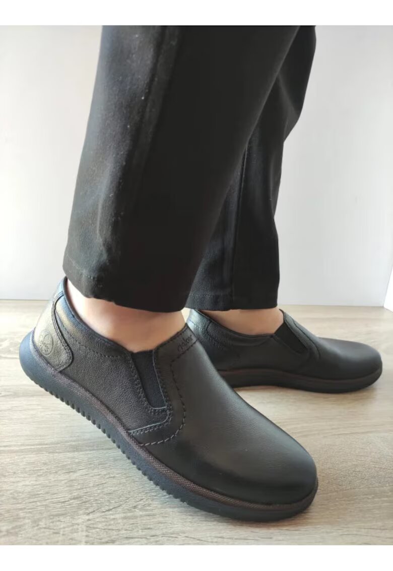 Rieker Pantofi Casual Barbati 10450-00 Negri - Negru - Negru