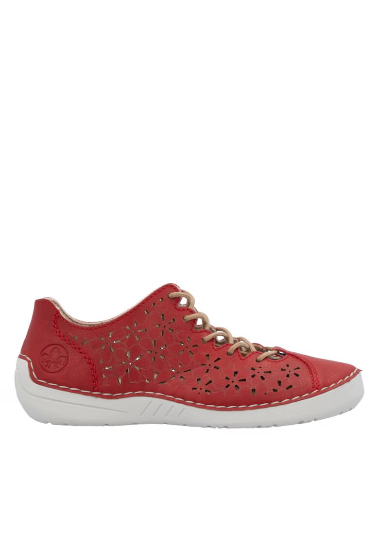 Rieker Pantofi casual - dama - ANTISTRESS - 52518-33 rosu - piele ecologica - Rosu