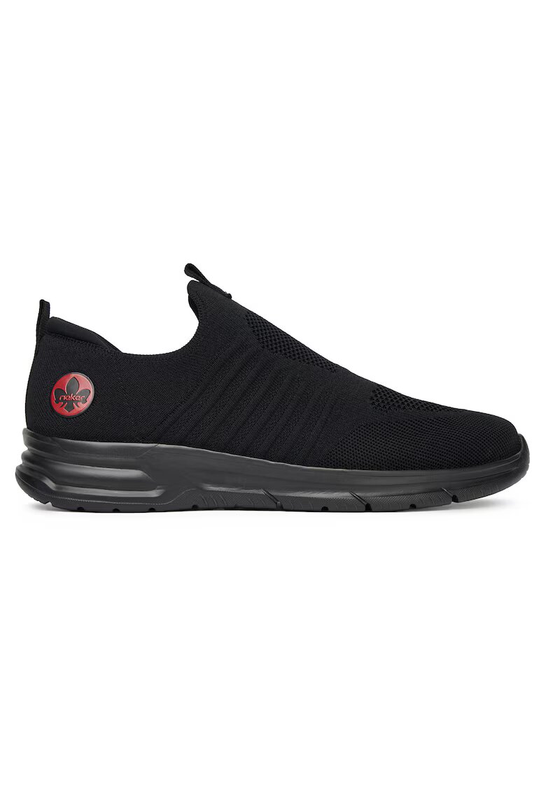 Rieker Pantofi sport barbati - adidasi - negru - tesatura