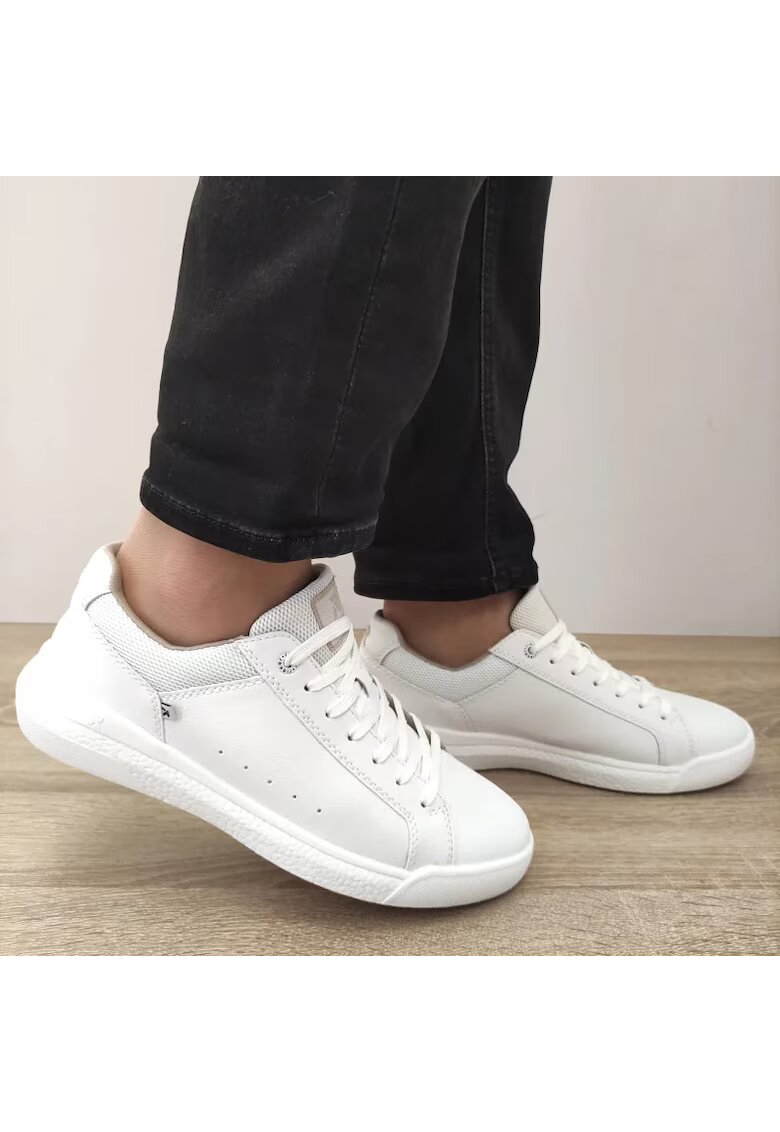 Rieker Pantofi Sport Barbati U1100-80 Albi - Alb - Alb