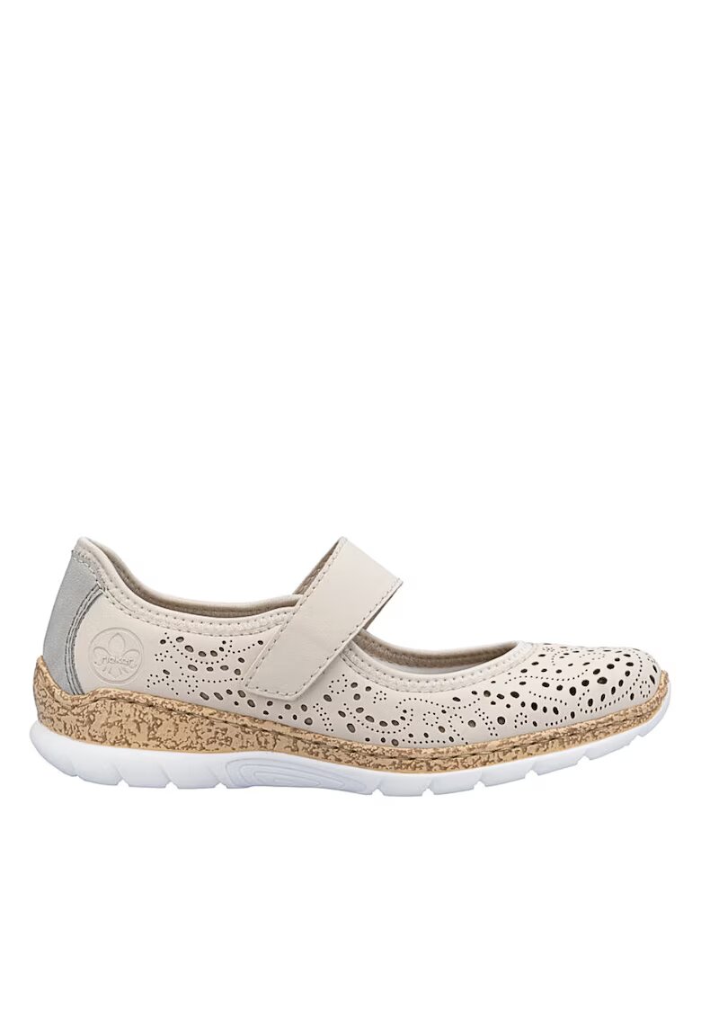 Rieker Pantofi sport - dama - ANTISTRESS - N4299-60 crem - piele ecologica - Crem