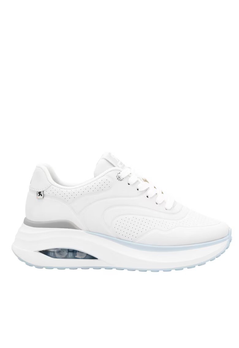 Rieker Pantofi sport - dama - MEMOSOFT - W2700-80 alb - piele ecologica