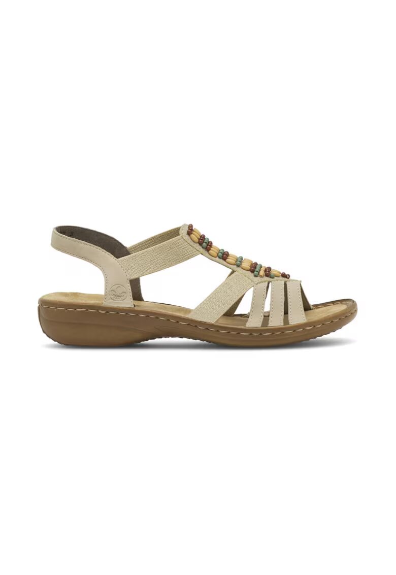 Rieker Sandale dama - 590559 - Sintetic - Bej -