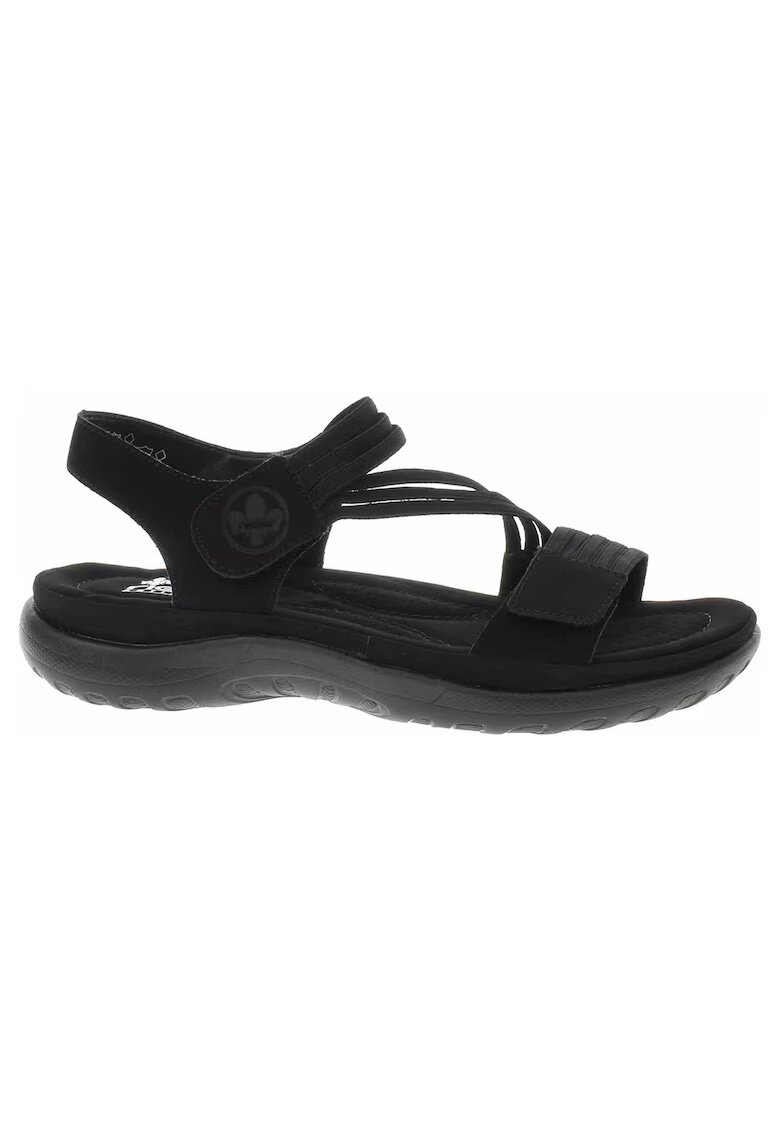 Rieker Sandale dama - 64870-02 - piele ecologica - negru