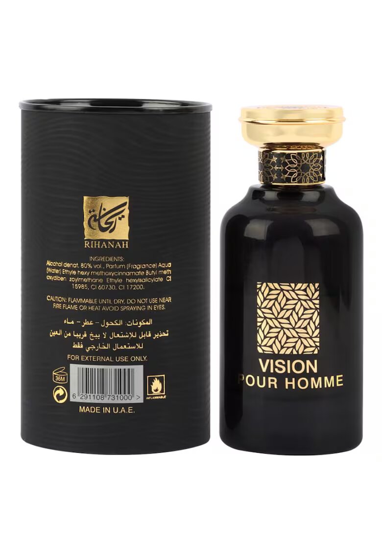 Riiffs Apa de Parfum Vision Pour Homme - Barbati - 100ml
