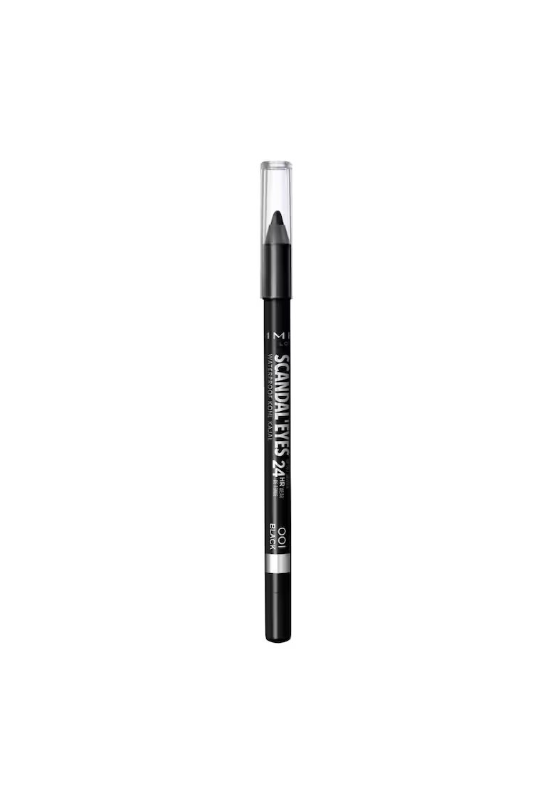 Rimmel Creion de ochi Scandal'Eyes Waterproof - Negru