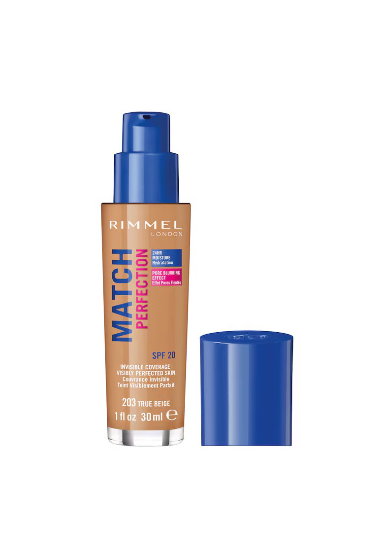 Rimmel Fond de ten London Match Perfection - 30 ml - True beige