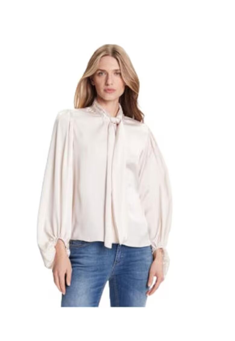 Rinascimento Bluza dama poliester/elastan - alb