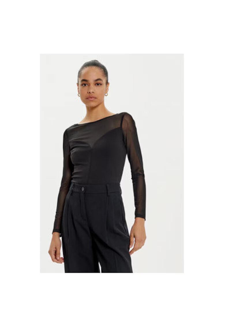Rinascimento Body dama - 304891106 - Poliester - Negru - Negru