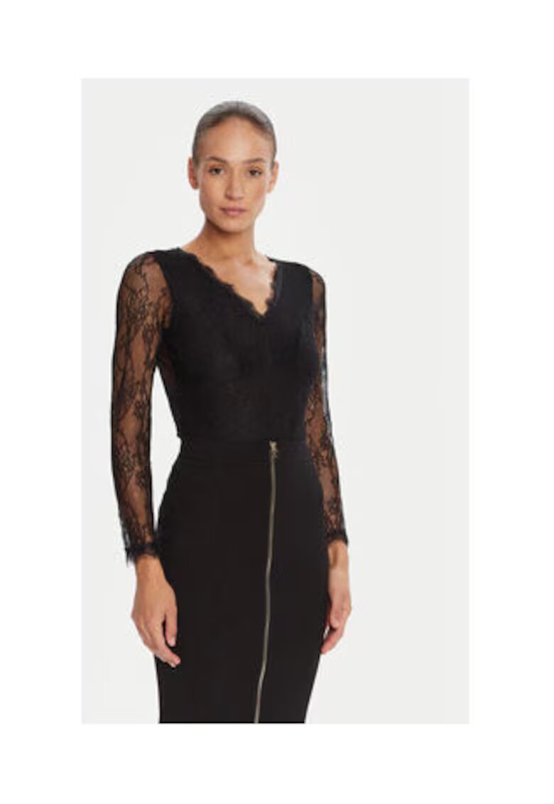 Rinascimento Body Dama - Negru - 100% poliamida