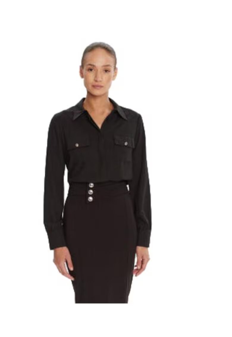 Rinascimento Camasa dama - poliester - negru -