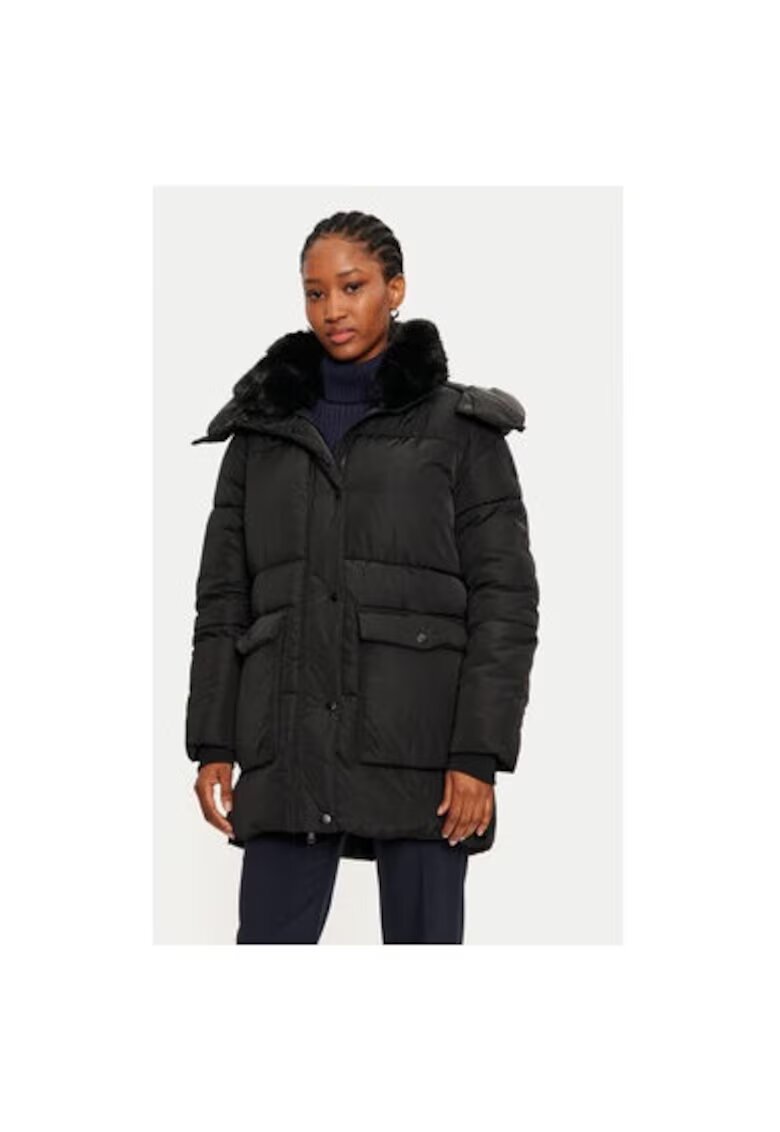 Rinascimento Geaca dama - 304907098 - Poliester - Negru - Negru