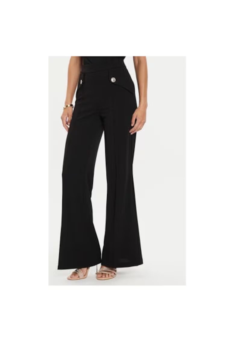 Rinascimento Pantaloni dama - 304657801 - Poliester - Negru - Negru