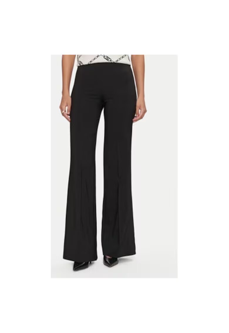 Rinascimento Pantaloni Dama - 304725395 - Poliester - 46397 - Negru