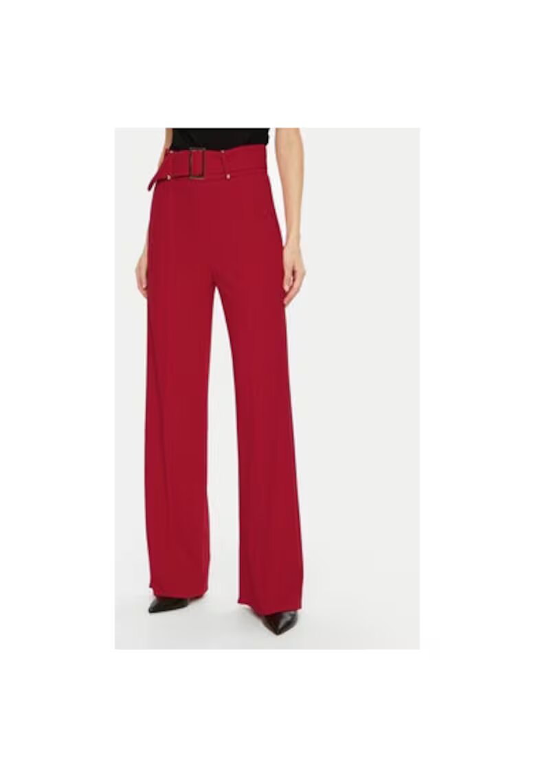 Rinascimento Pantaloni dama - 305119360 - Poliester - Negru - Negru