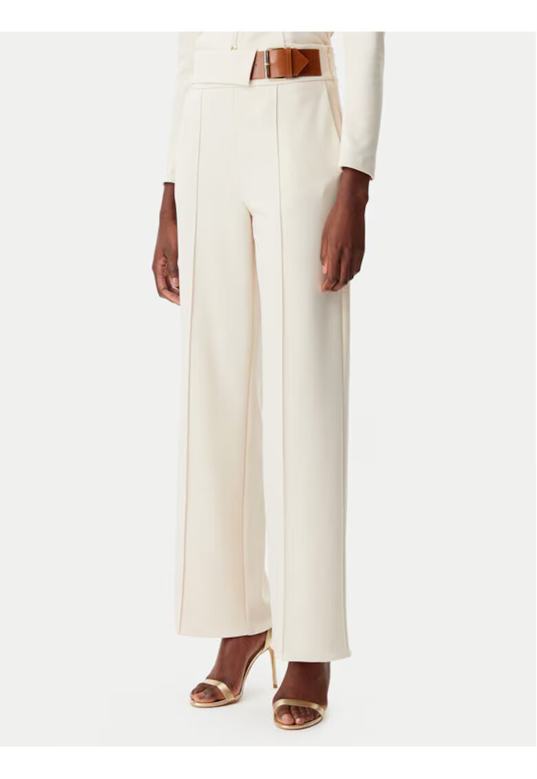 Rinascimento Pantaloni dama - 305317834 - Poliester - Bej - Bej