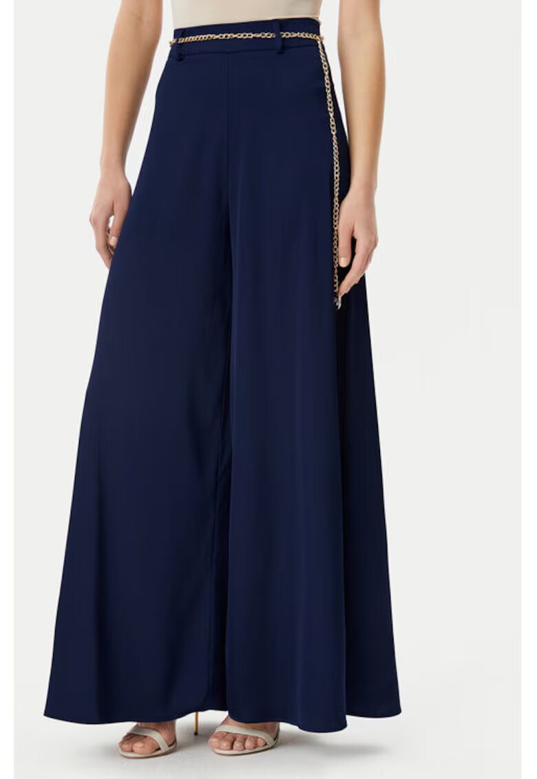 Rinascimento Pantaloni dama - 305318183 - Poliester - Albastru - Albastru