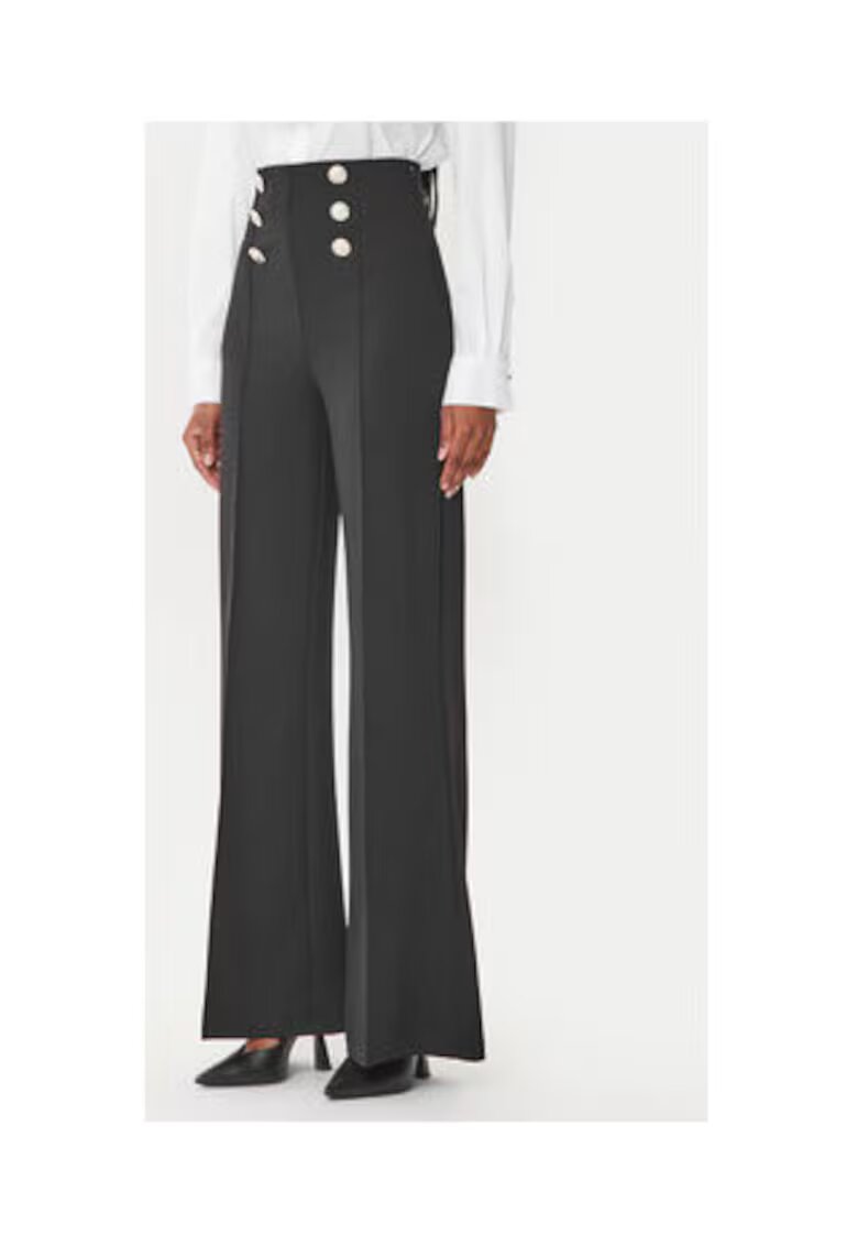 Rinascimento Pantaloni dama - negru - 95% poliester - 5% elastan - Negru