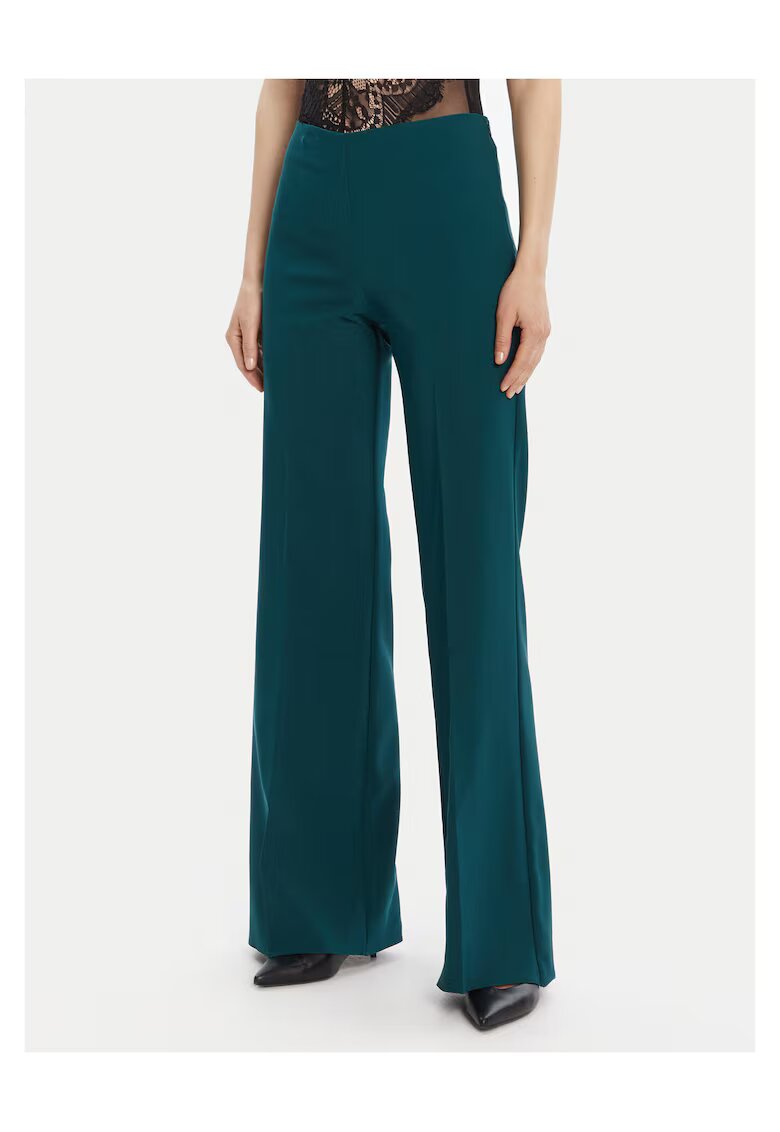 Rinascimento Pantaloni evazati pentru dama - palazzo - verde
