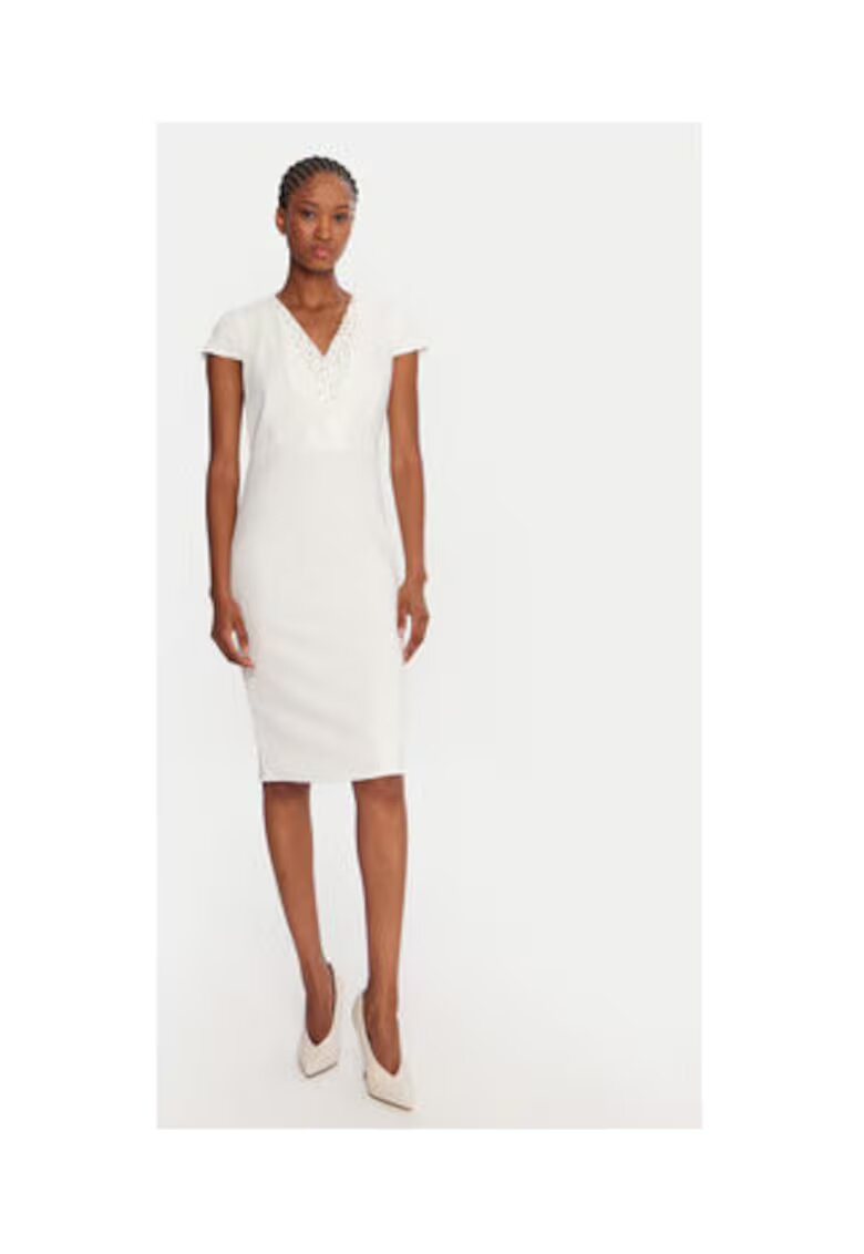 Rinascimento Rochie 65987 - Alb