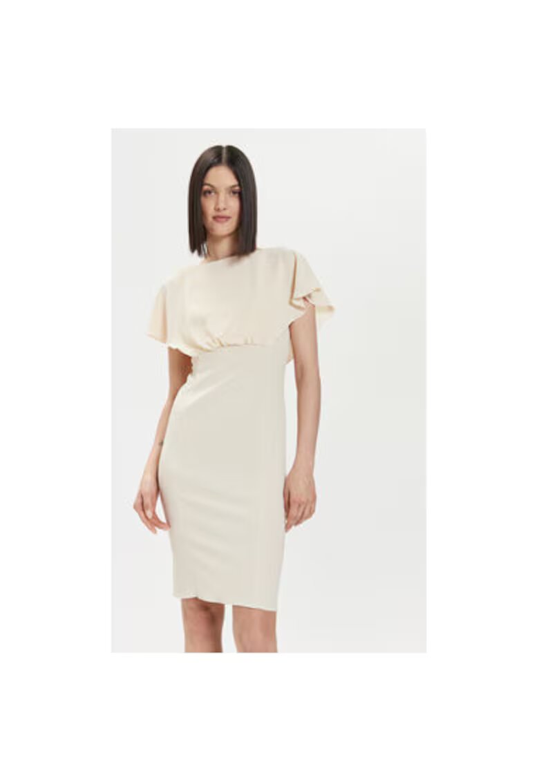 Rinascimento Rochie dama - 304277740 - Poliester - Bej - Bej