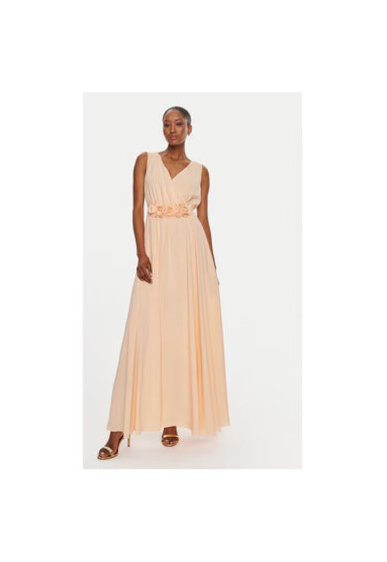 Rinascimento Rochie dama - 304371028 - Poliester - Portocaliu - Portocaliu