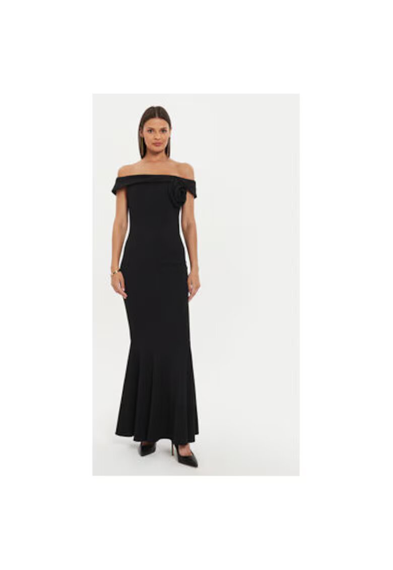 Rinascimento Rochie dama - 304657924 - Poliester - Negru - Negru