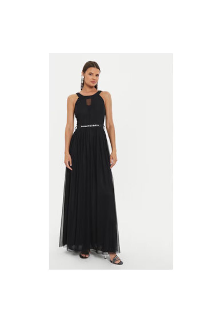 Rinascimento Rochie dama - 304657955 - Poliester - Negru - Negru