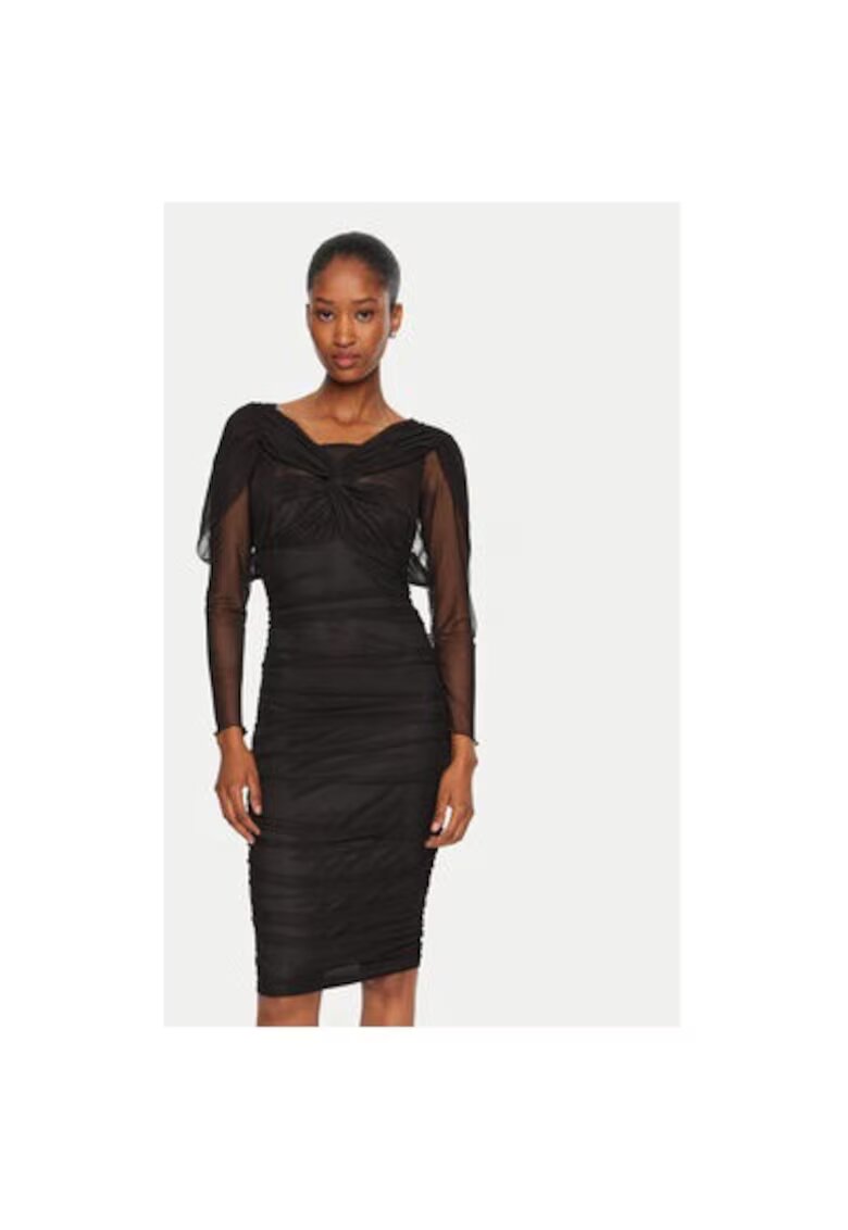 Rinascimento Rochie dama - 304725142 - Poliester - Negru