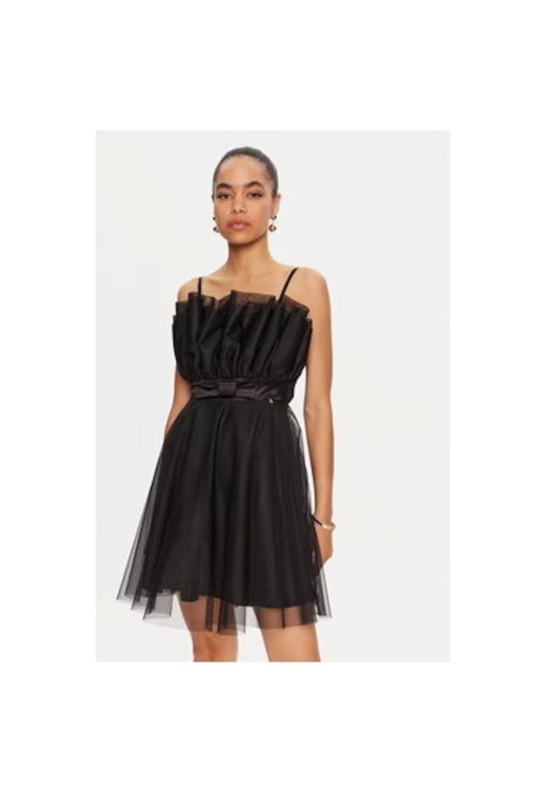 Rinascimento Rochie dama - 304898280 - Poliester - Negru - Negru
