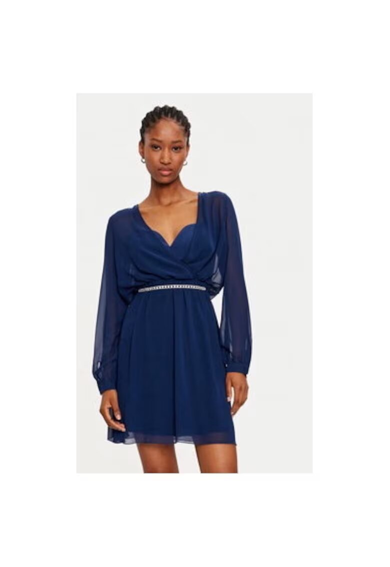 Rinascimento Rochie dama - 304917776 - Poliester - Albastru - Albastru