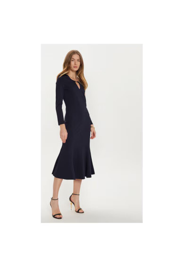 Rinascimento Rochie dama - 304956232 - Viscoza/Poliamida - Albastru