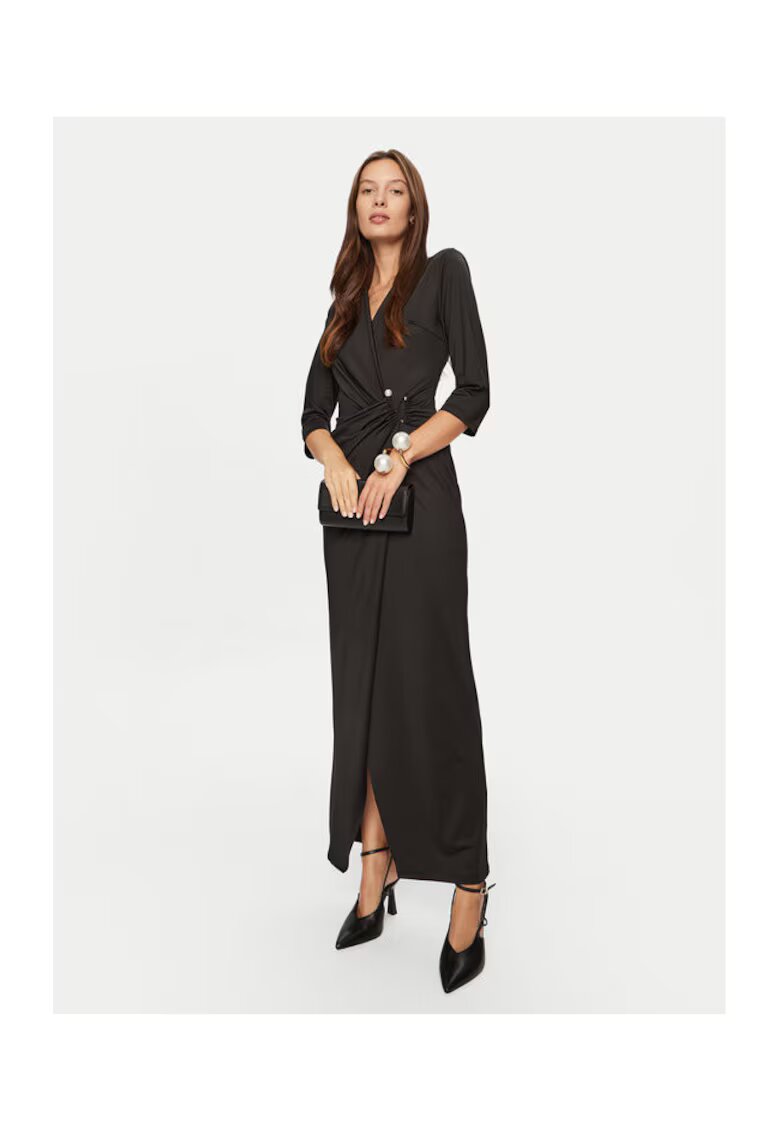Rinascimento Rochie dama - 304996214 - Poliester - 37567 - Negru