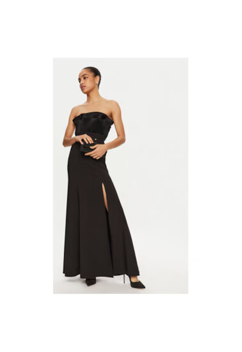 Rinascimento Rochie dama - 305015600 - Poliester - Negru - Negru