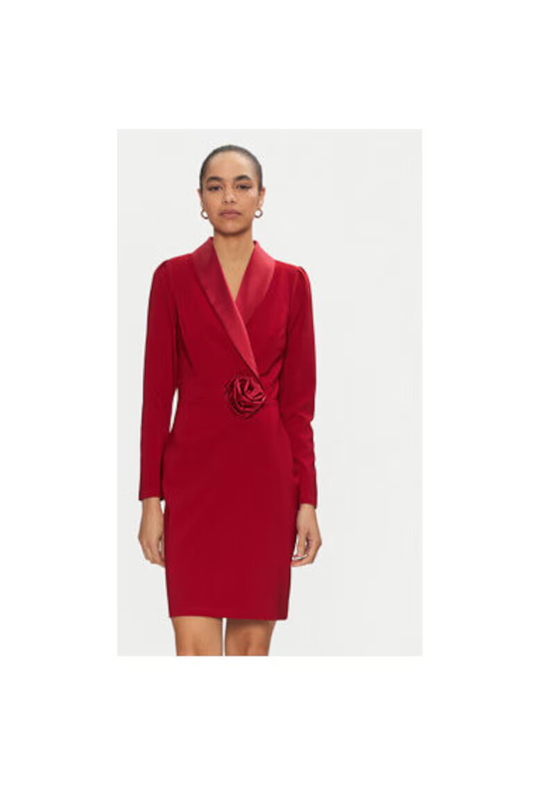 Rinascimento Rochie dama - 305117328 - Poliester - Negru - Negru