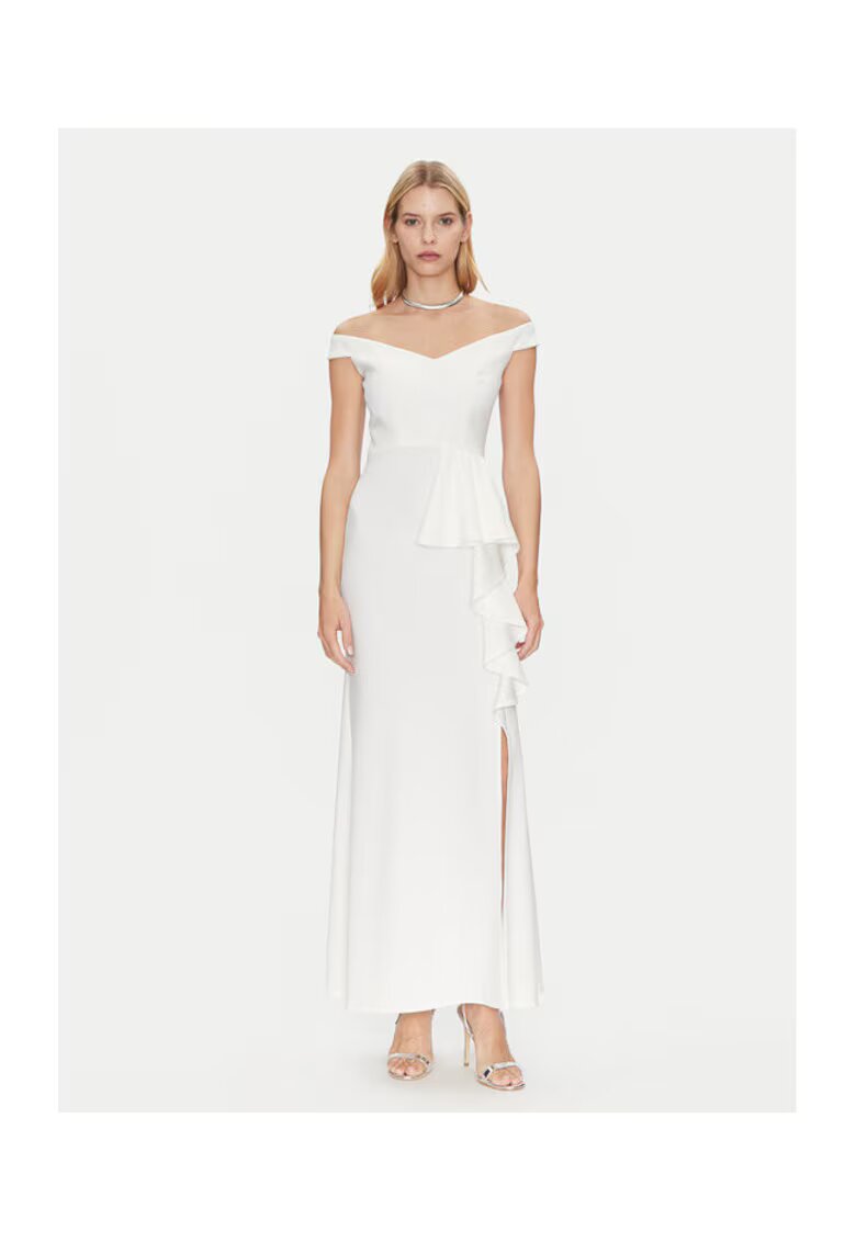 Rinascimento Rochie dama - 305264916 - Poliester - Alb - Alb