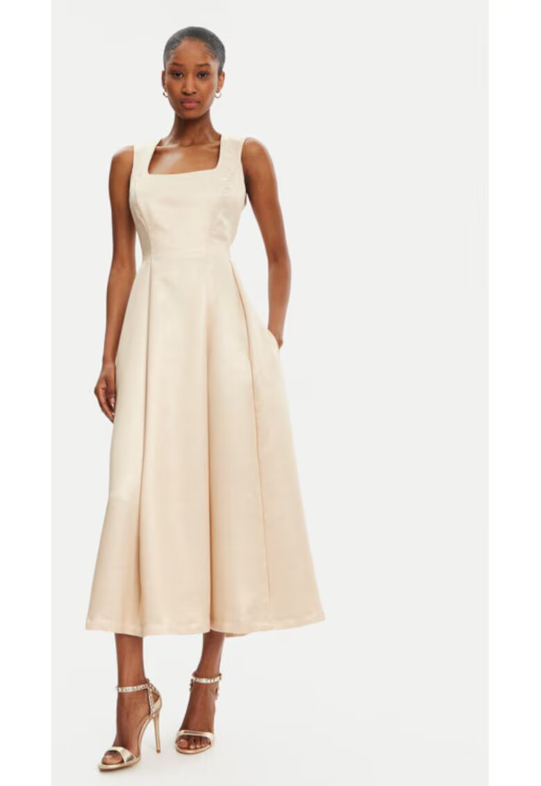 Rinascimento Rochie dama - 305265425 - Viscoza - Bej - Bej