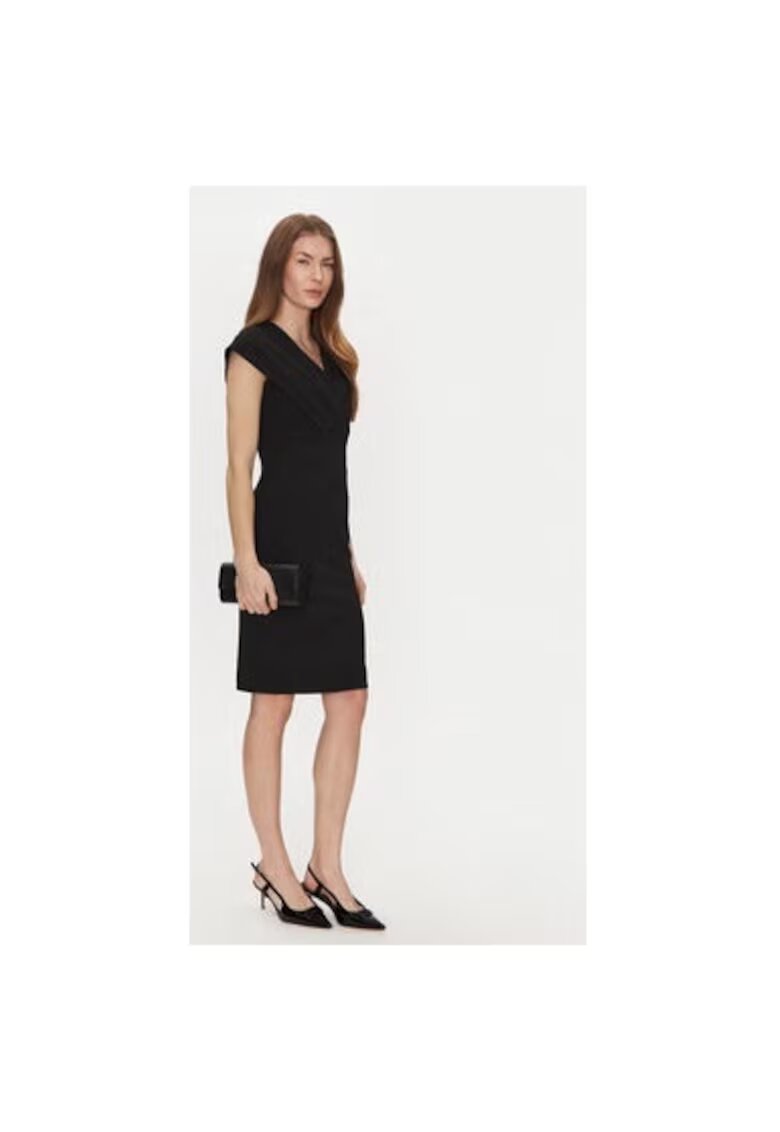 Rinascimento Rochie dama - 305266132 - Poliester - Negru - Negru