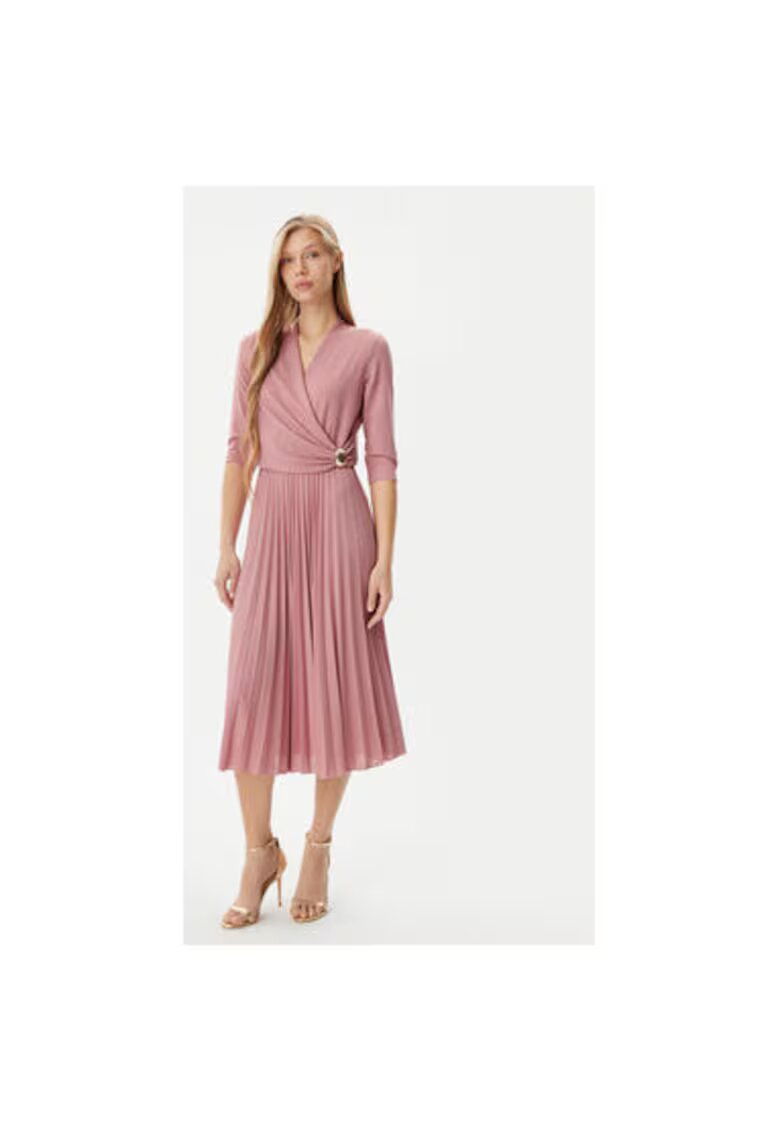 Rinascimento Rochie Dama - 305317896 - Viscoza/Poliamida - Roz - Roz