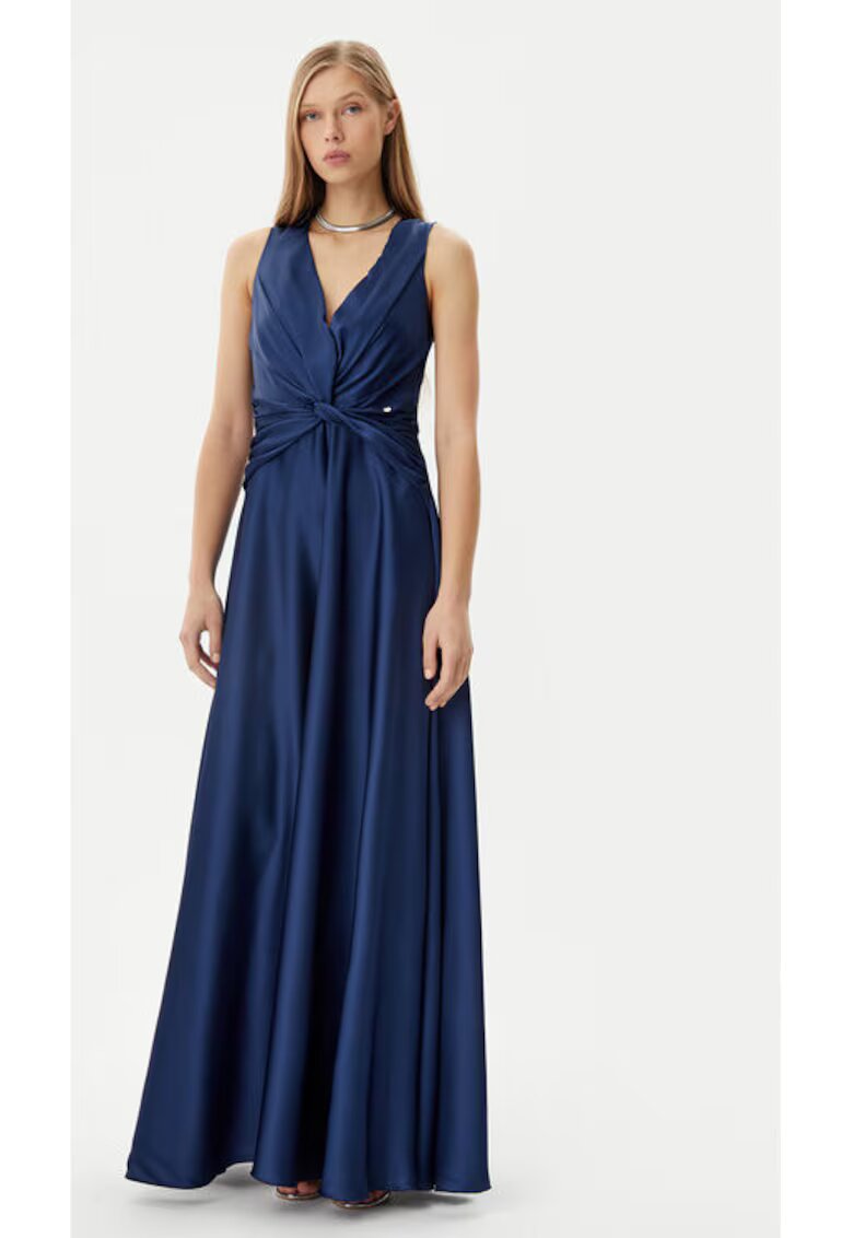 Rinascimento Rochie dama - 305318008 - Poliester - Albastru - Albastru