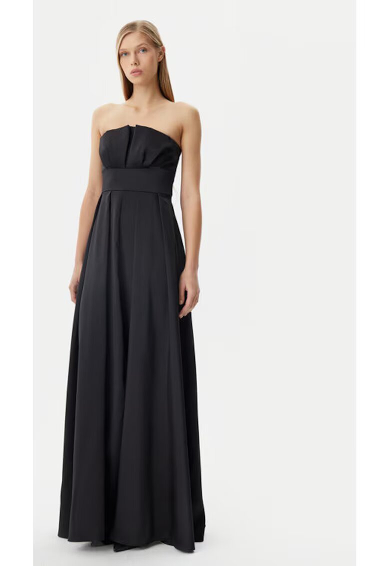 Rinascimento Rochie dama - 305318015 - Poliester - Negru - Negru