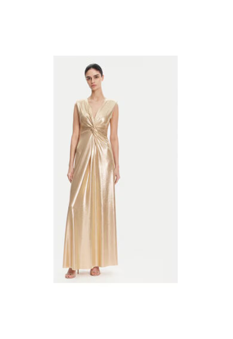 Rinascimento Rochie dama CFC0019899002 - Poliamida/Elastan - Auriu - Auriu