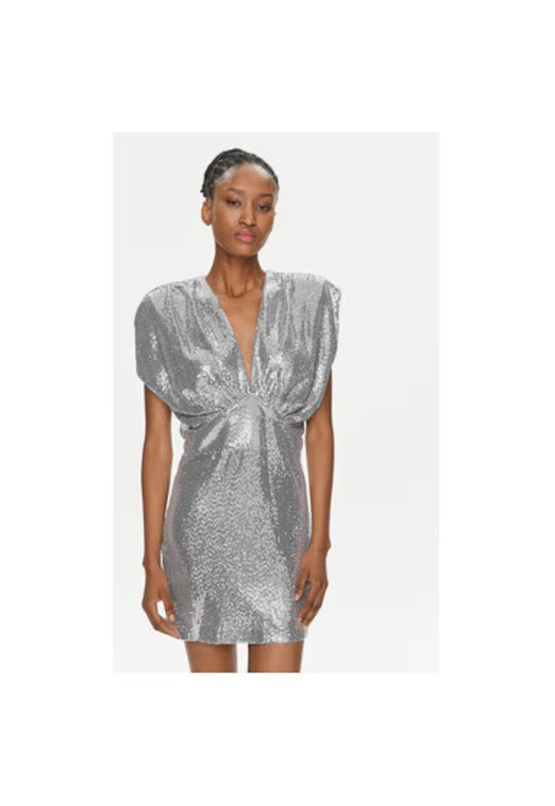Rinascimento Rochie dama CFC0116365003 - Poliamida/Elastan - Argintiu - Argintiu