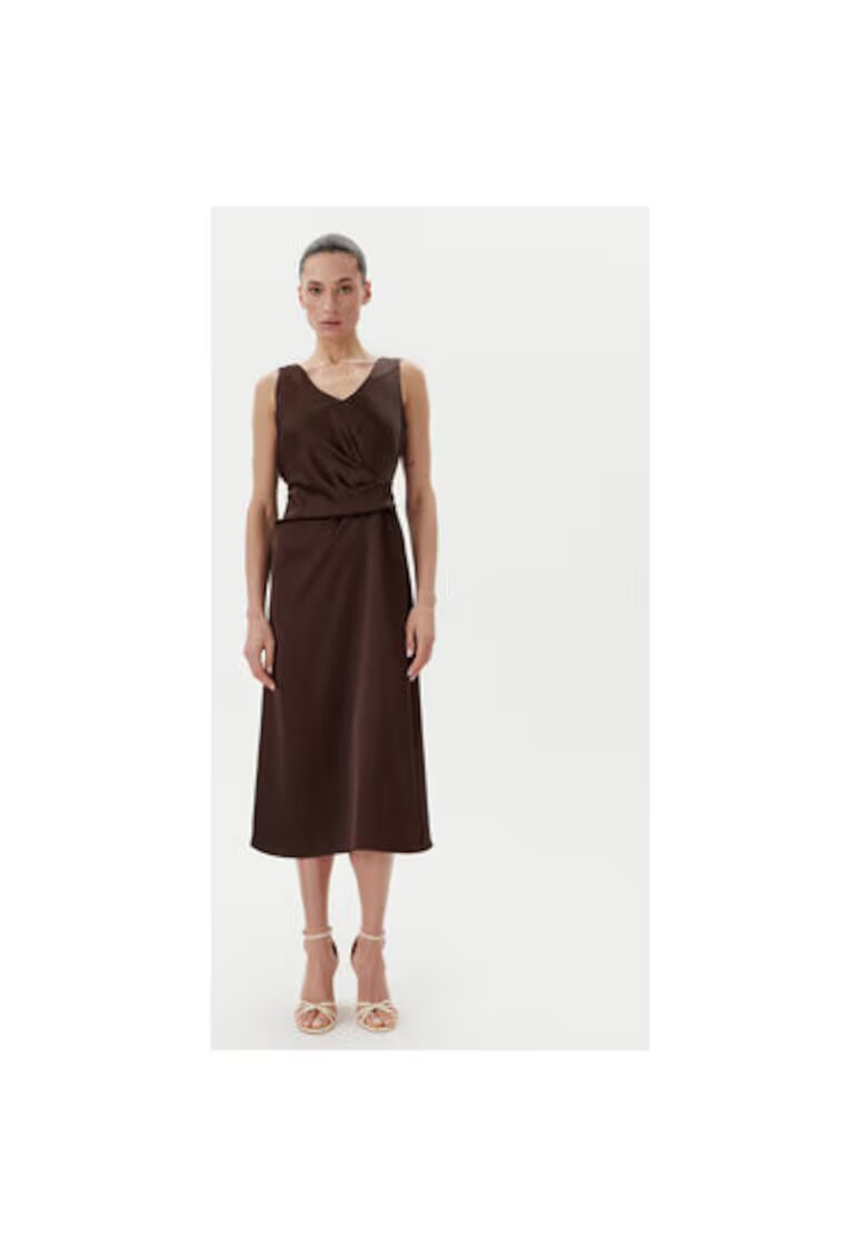 Rinascimento Rochie dama CFC0122928003 - Poliester - Maro - Maro