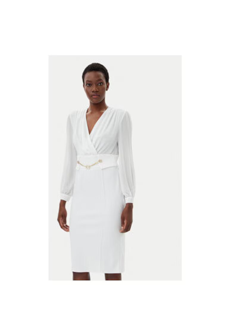 Rinascimento Rochie dama CFC0123289003 - Poliester - Alb - Alb